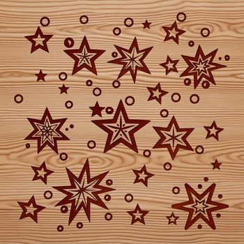 A stylized star illustration created as an SVG file, ideal for graphic design projects.