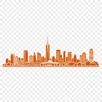 A digital representation of a metropolitan city skyline with detailed architecture and buildings.