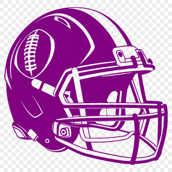 A detailed illustration of an American football, suitable for vector art and graphic design.