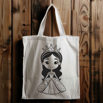 A young princess character in a royal dress, suitable for crafting and design projects.
