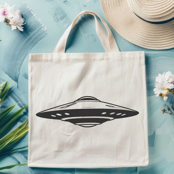 Illustrative design of a futuristic spaceship, ideal for vector graphics and cutting machine projects.