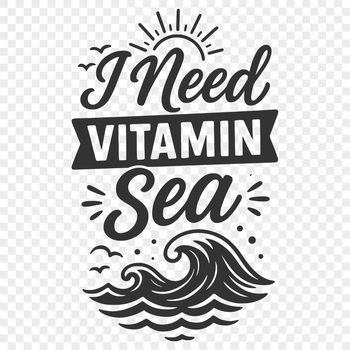 A vector design of a quote related to cruising vacations.