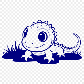 A digital illustration of a salamander, created as a scalable vector graphic for various applications.