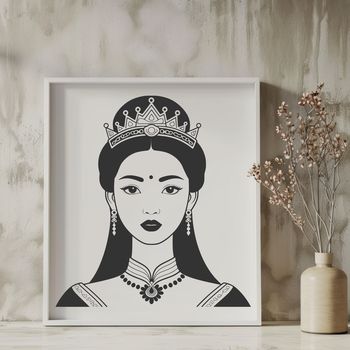A young female character in a royal outfit, depicted as a princess.