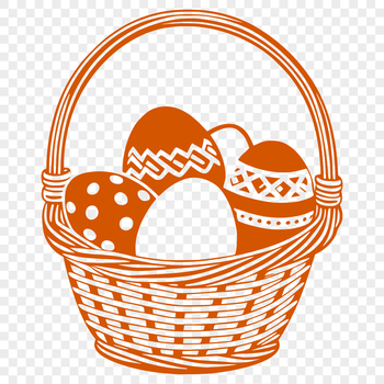 A colorful illustration of a decorated Easter egg with intricate designs and patterns.
