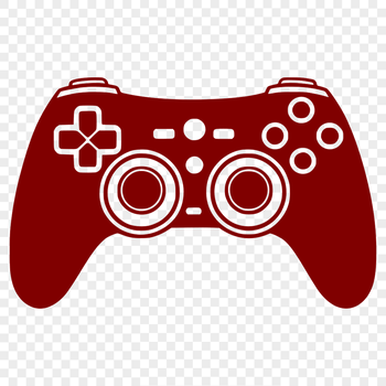 An illustration of a video game control device featuring directional inputs and action buttons.