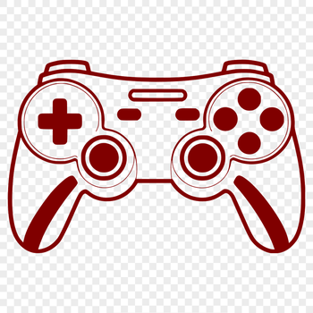 A game controller with buttons and joysticks, suitable for video games.