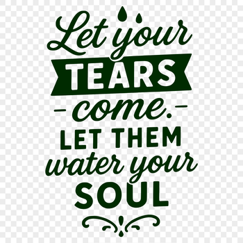 Inspirational quote about coping with grief in a minimalist style, suitable for digital use.