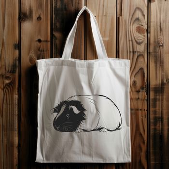 A simple illustration of a Guinea Pig in a domestic setting.