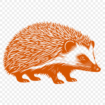 A small, spiky mammal with a rounded body and short legs, characteristic of the hedgehog species.