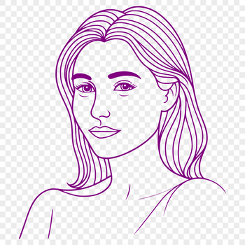 A female figure in a generic pose, suitable for personal or professional projects.