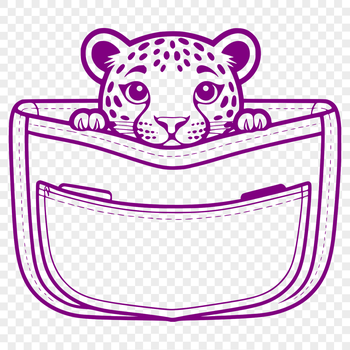 A digital illustration of a jaguar, a big cat species, depicted in high detail.