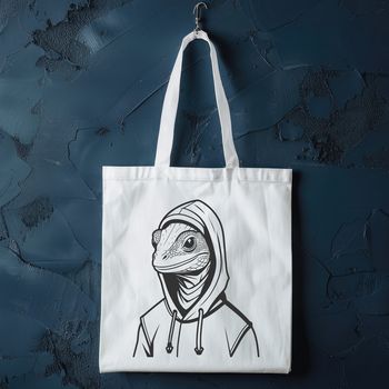 A graphic illustration of a lizard, suitable for vector design projects.