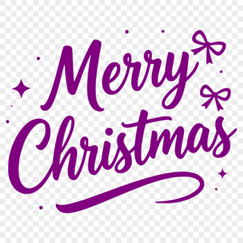 Modern Christmas Decorations Quote SVG Christmas quotes in bold modern font for festive decorations and signage.