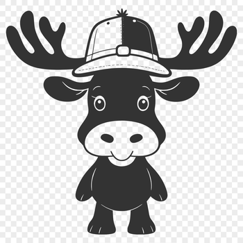 A large, antlered wild animal, commonly found in North American forests.