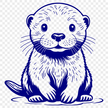 A water-dwelling mammal with a streamlined body and webbed feet.