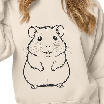 A small, furry animal with a long tail, typically kept as a pet.