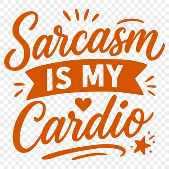 A collection of humorous sarcastic quotes designed as vector graphics for digital and craft use.