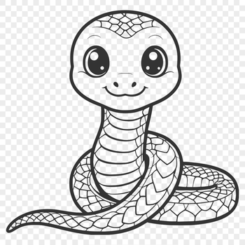 A detailed vector graphic representation of a reptile animal in various colors.