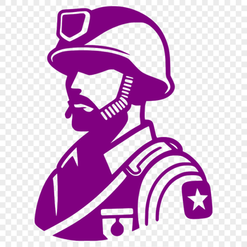 SVG illustration of a professional man in uniform, ideal for vector art projects and designs.