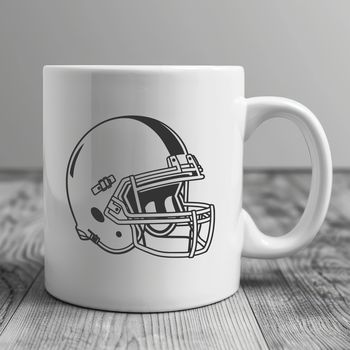 A diagram of a football with detailed graphics, suitable for vector art designs.