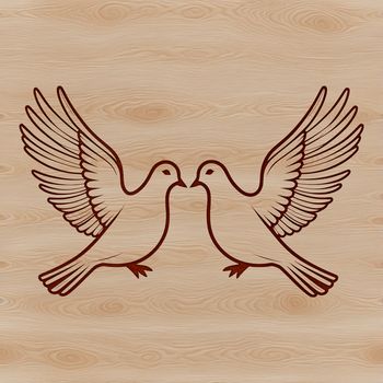 A white bird with rounded wings and a gentle expression.