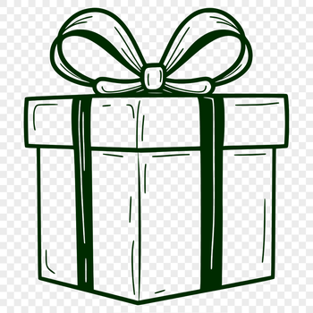 A minimalist box design with a simple shape, suitable for various uses including crafting and digital design.