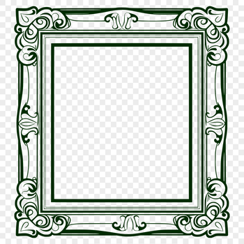 A simple digital frame illustration created as an SVG file for easy editing and customization.