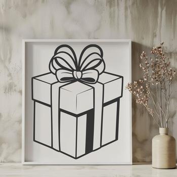 A simple vector box design suitable for graphic arts projects and digital cutting machines.