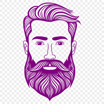 A male figure with a beard, illustrated as a scalable vector graphic.