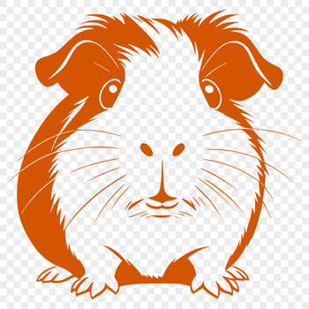 A detailed illustration of a Guinea Pig, suitable for various applications including clip art and design templates.