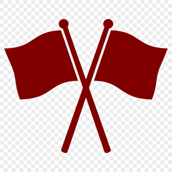 A digital vector flag with a bold design, suitable for various uses including commercial and personal projects.