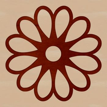 An illustration of a single sunflower plant in full bloom, featuring bright yellow flowers and green leaves.