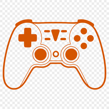 A digital game controller with analog sticks and buttons.