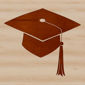 Illustrative graduation cap symbolizing achievement in education and learning.