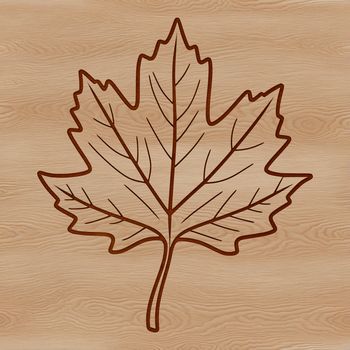 A green leaf with veins, suitable for vector art and digital design.