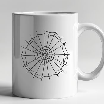 A detailed vector design of a spider web, suitable for various applications including cutting machines and laser cutters.
