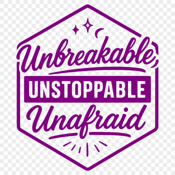 Motivational quote for cancer survivors with inspiring message and typography.