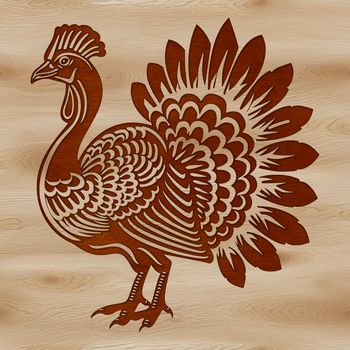 A colorful illustration of a farm animal, suitable for various uses including commercial projects.