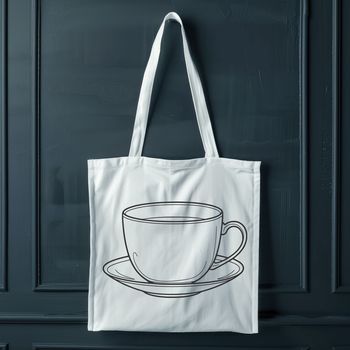 A detailed illustration of a teacup, suitable for vector design and cutting machine projects.