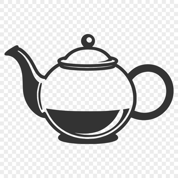 A detailed SVG illustration of a teapot with intricate design features.