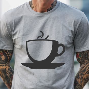 Teacup illustration in vector format.
