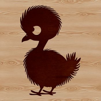 A realistic illustration of a domesticated turkey with feathers and beak.
