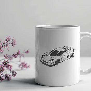 SVG vector illustration of a high-speed racing car.