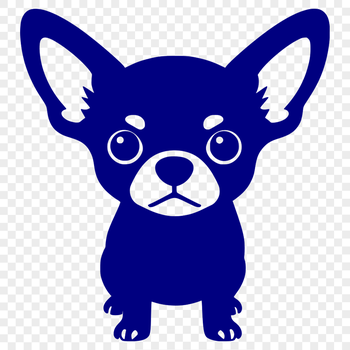 A small breed dog with a distinctive appearance.