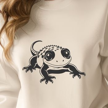 A digital illustration of a salamander, suitable for graphic design projects.
