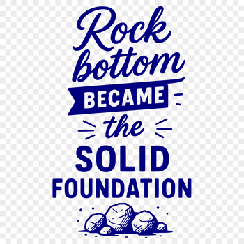 Motivational quote illustration created in vector art style for commercial use.