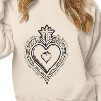 Sacred Heart icon in high-resolution vector format.