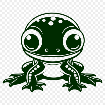 A detailed design of a salamander created as an SVG file suitable for various applications.