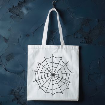 A detailed illustration of a spider web, suitable for vector art and cutting machine design.